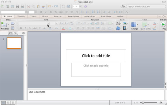powerpoint for mac 2011 version